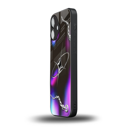 Star Luxe iPhone 16 mobile cover | shockproof glass phone case