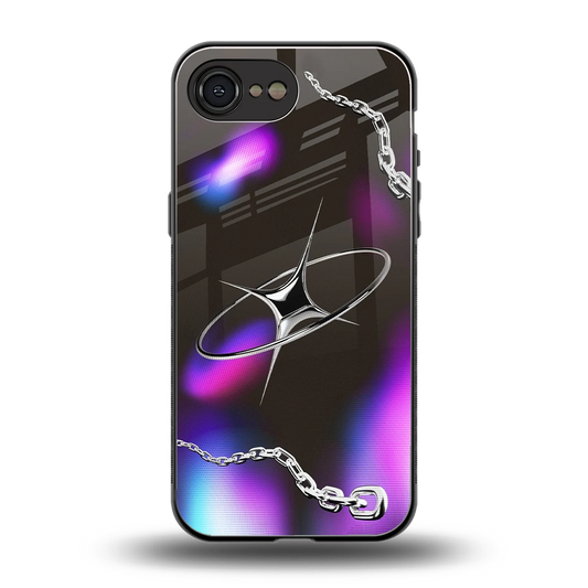 Star Luxe back phone cover | glass case for iphone 17e