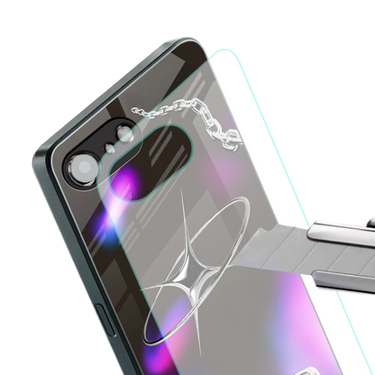 Star Luxe stylish phone case for iphone 16e | glossy glass and slim fit