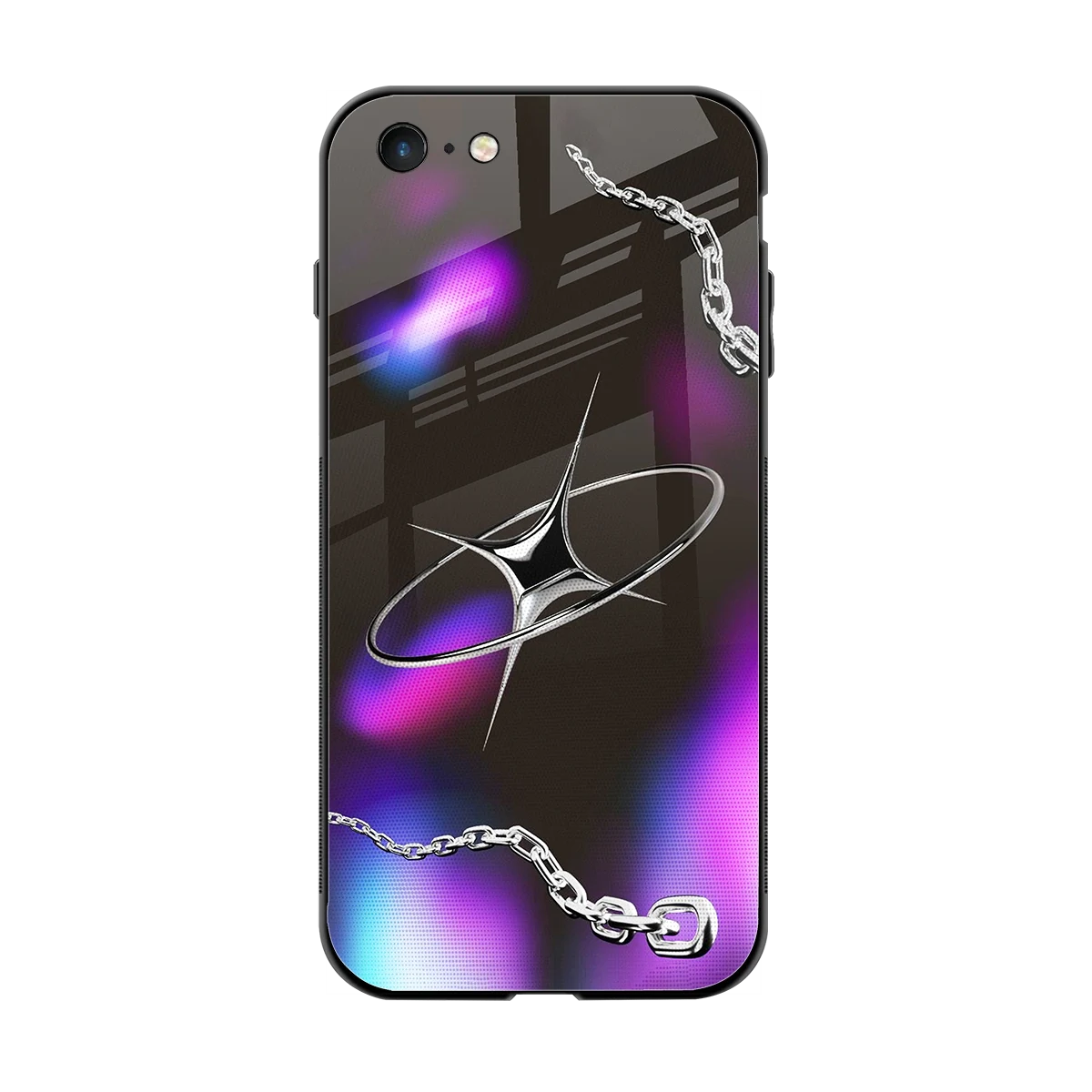 Star Luxe back phone cover | glass case for iphone 6