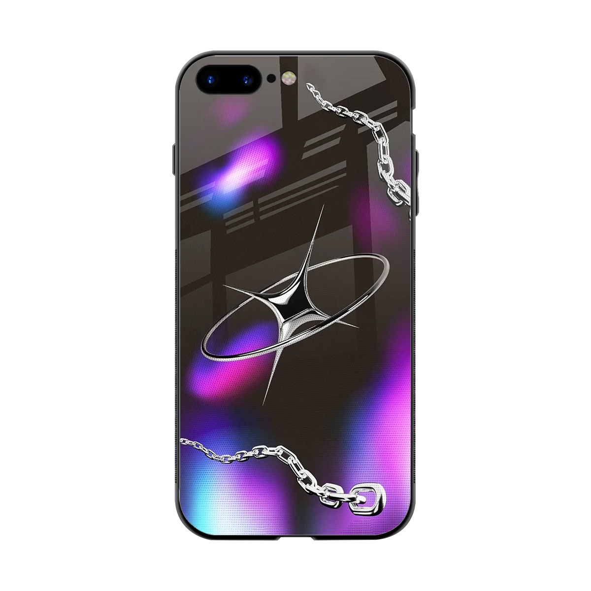 Star Luxe back phone cover | glass case for iphone 8 plus