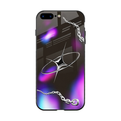 Star Luxe back phone cover | glass case for iphone 8 plus