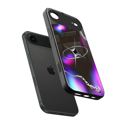 Star Luxe sleek iphone air cover with tempered glass back and TPU edges