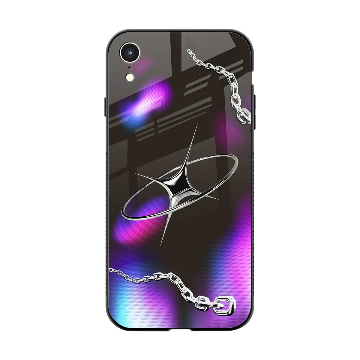 Star Luxe back phone cover | glass case for iphone xr