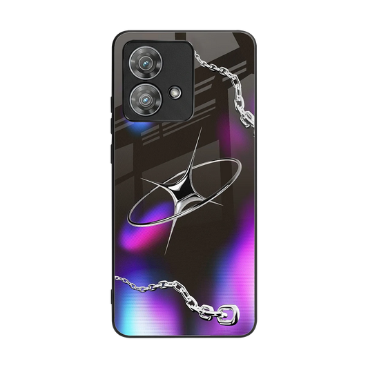 Star Luxe back phone cover | glass case for motorola edge 40 neo 5g