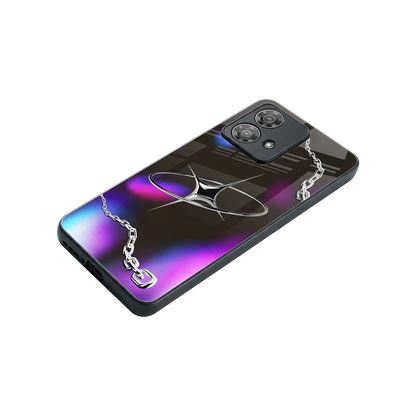 Star Luxe stylish phone case for motorola edge 40 neo 5g | glossy glass and slim fit
