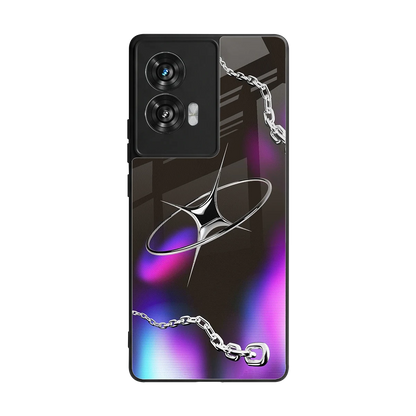 Star Luxe back phone cover | glass case for motorola edge 50 fusion