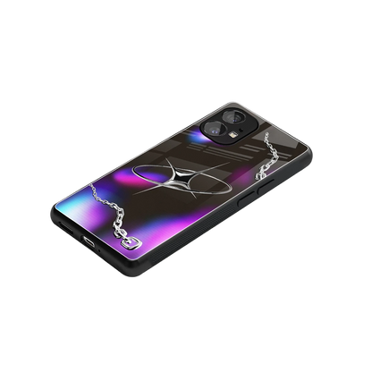 Star Luxe stylish phone case for nothing phone 1 | glossy glass and slim fit