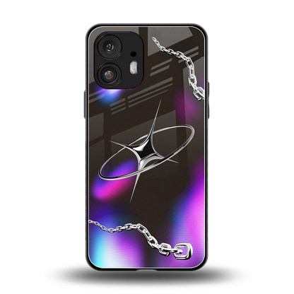 Star Luxe back phone cover | glass case for nothing phone 2