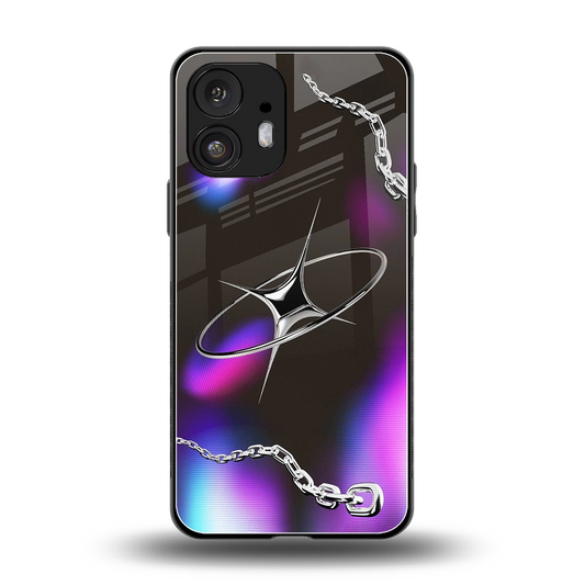 Star Luxe back phone cover | glass case for nothing phone 2