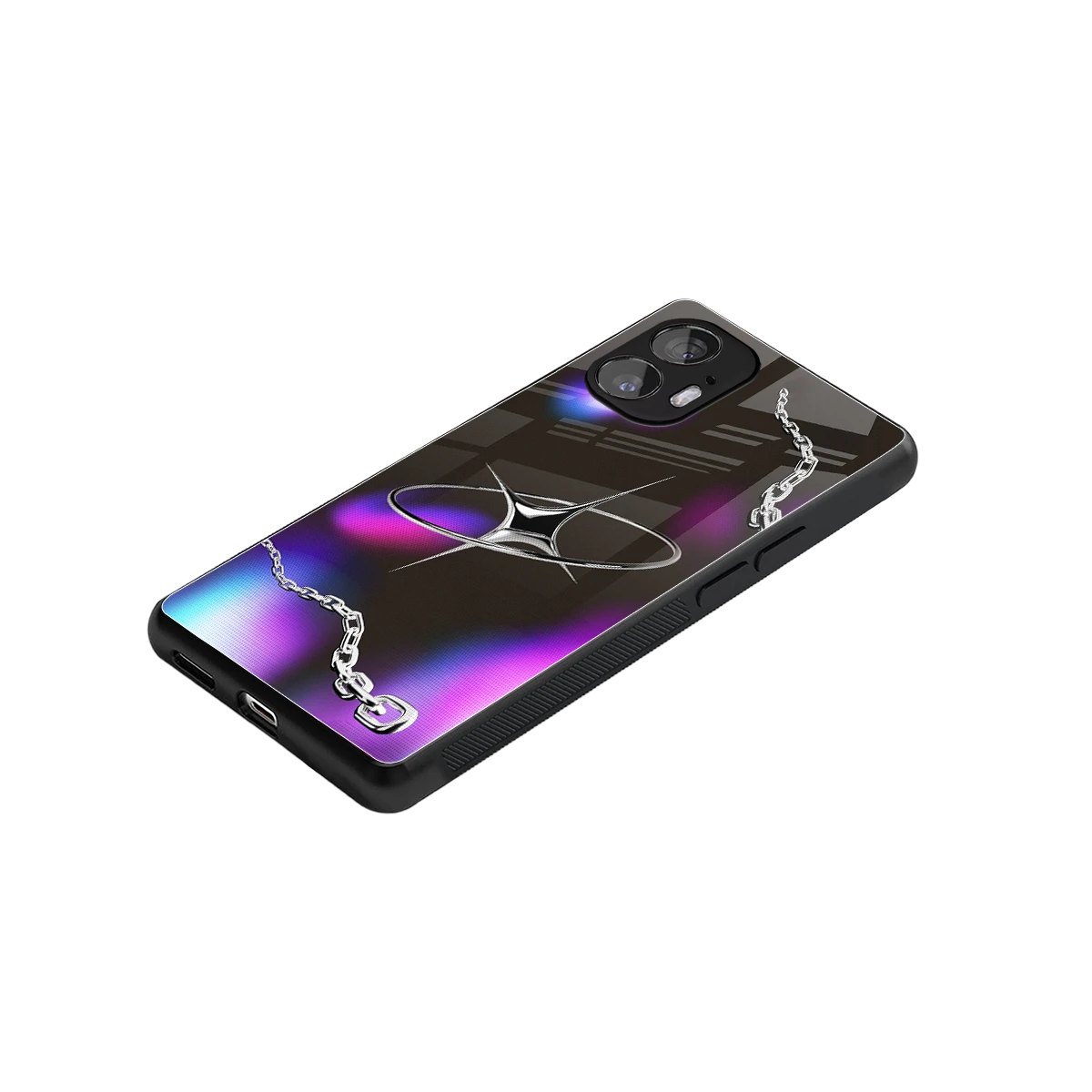 Star Luxe stylish phone case for nothing phone 2 | glossy glass and slim fit