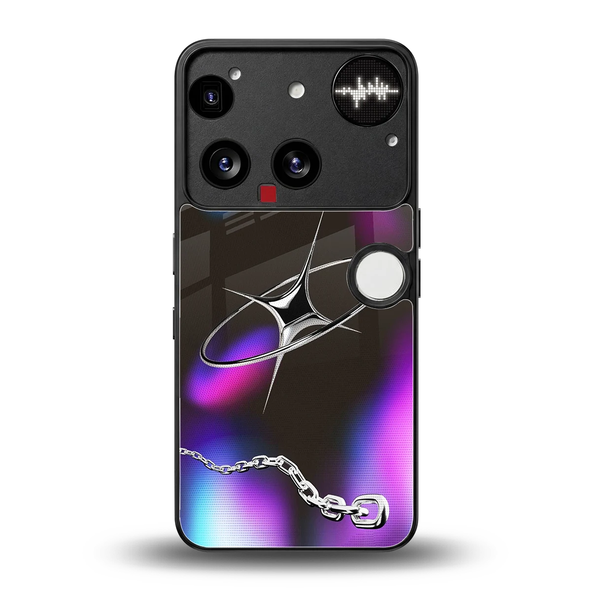Star Luxe back phone cover | glass case for nothing phone 3