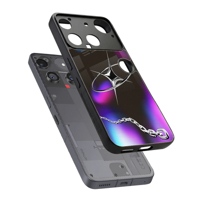 Star Luxe sleek nothing phone 3 cover with tempered glass back and TPU edges