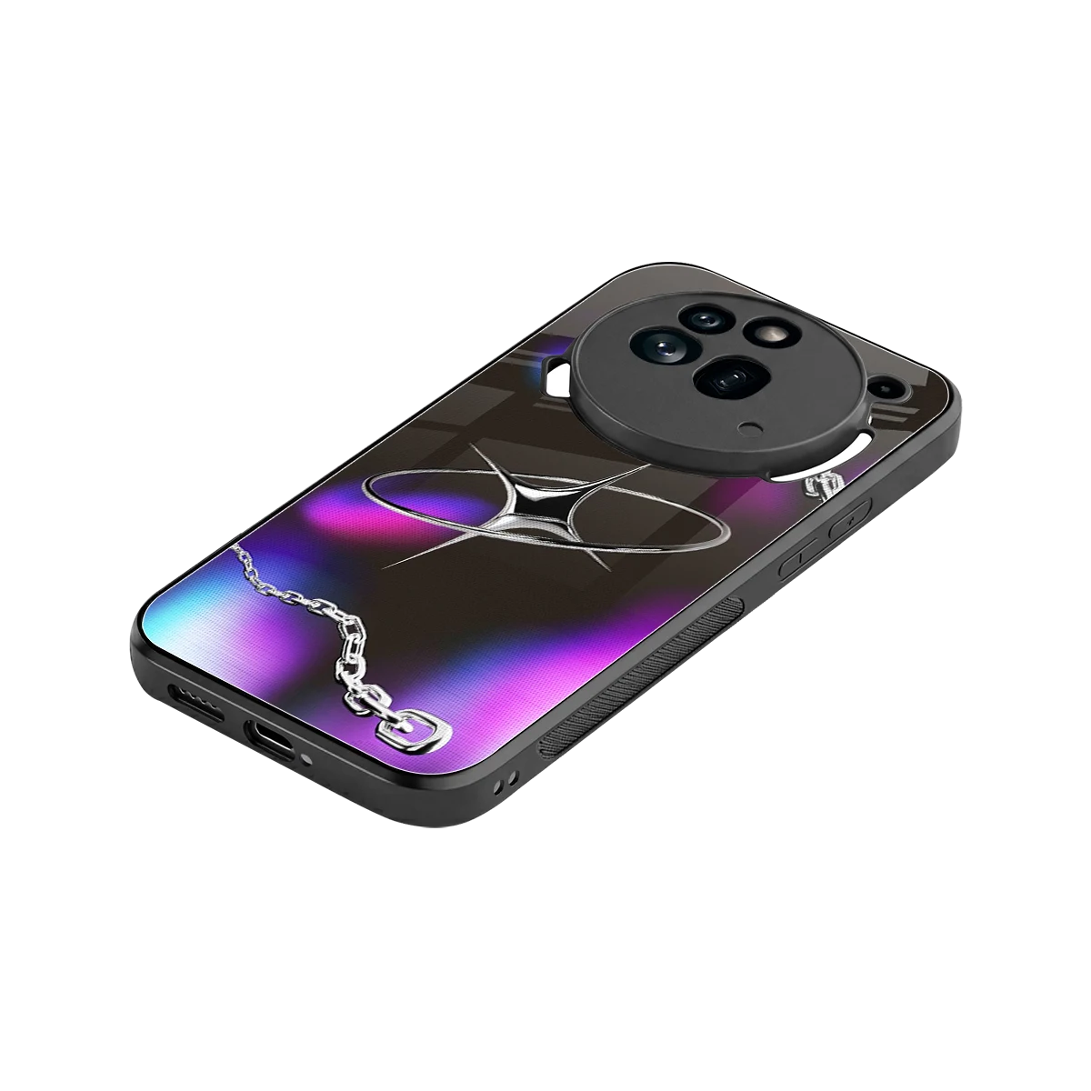 Star Luxe stylish phone case for nothing phone 3a pro | glossy glass and slim fit