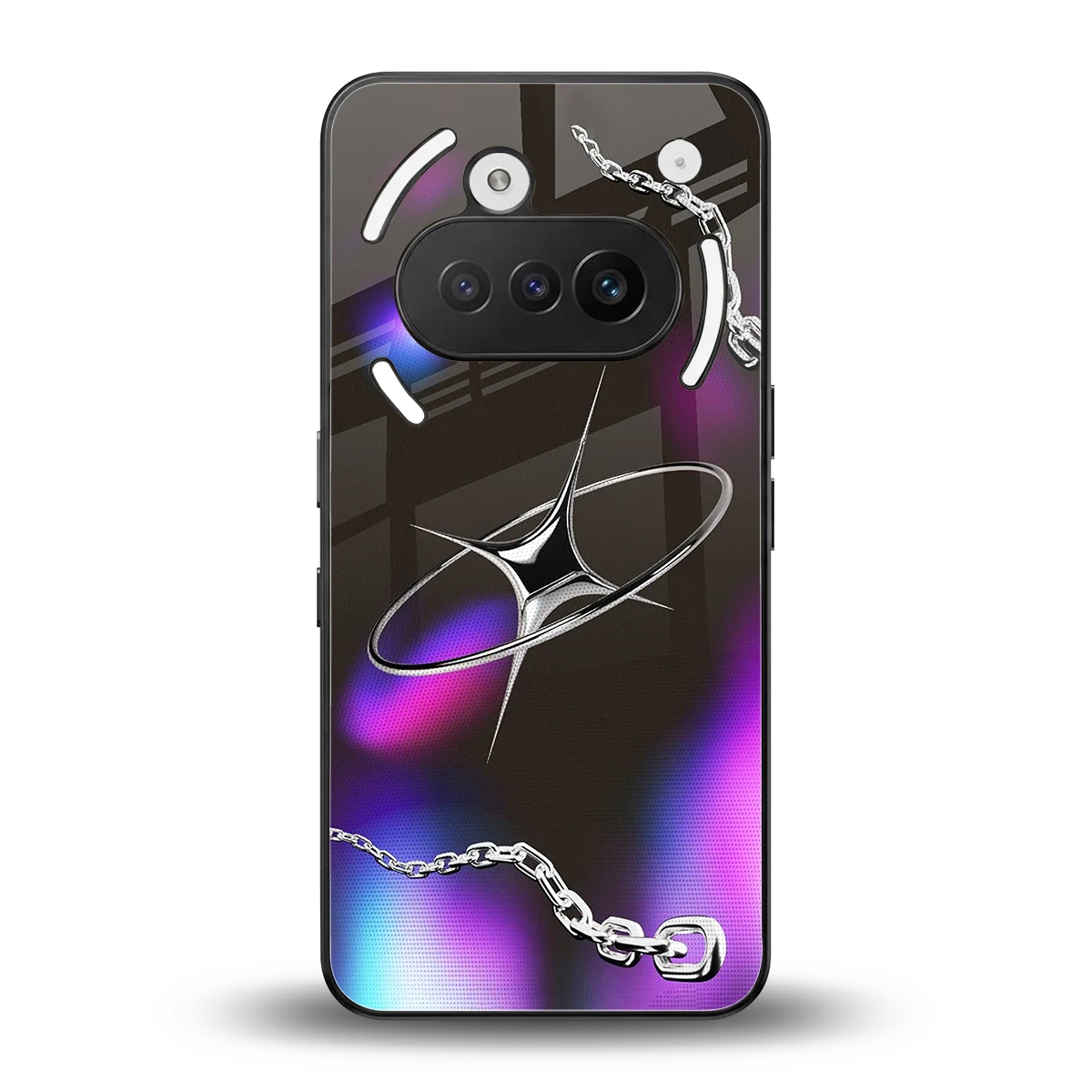 Star Luxe back phone cover | glass case for nothing phone 3a