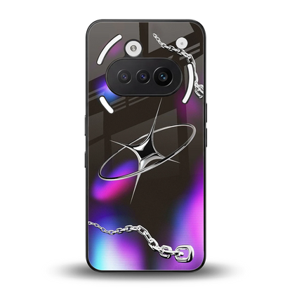 Star Luxe back phone cover | glass case for nothing phone 3a