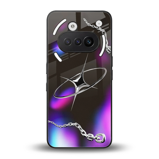 Star Luxe back phone cover | glass case for nothing phone 3a