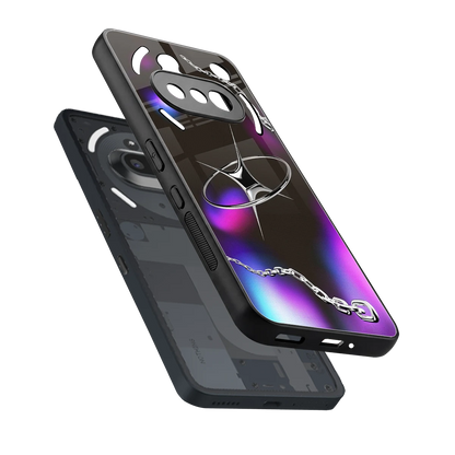 Star Luxe sleek nothing phone 3a cover with tempered glass back and TPU edges