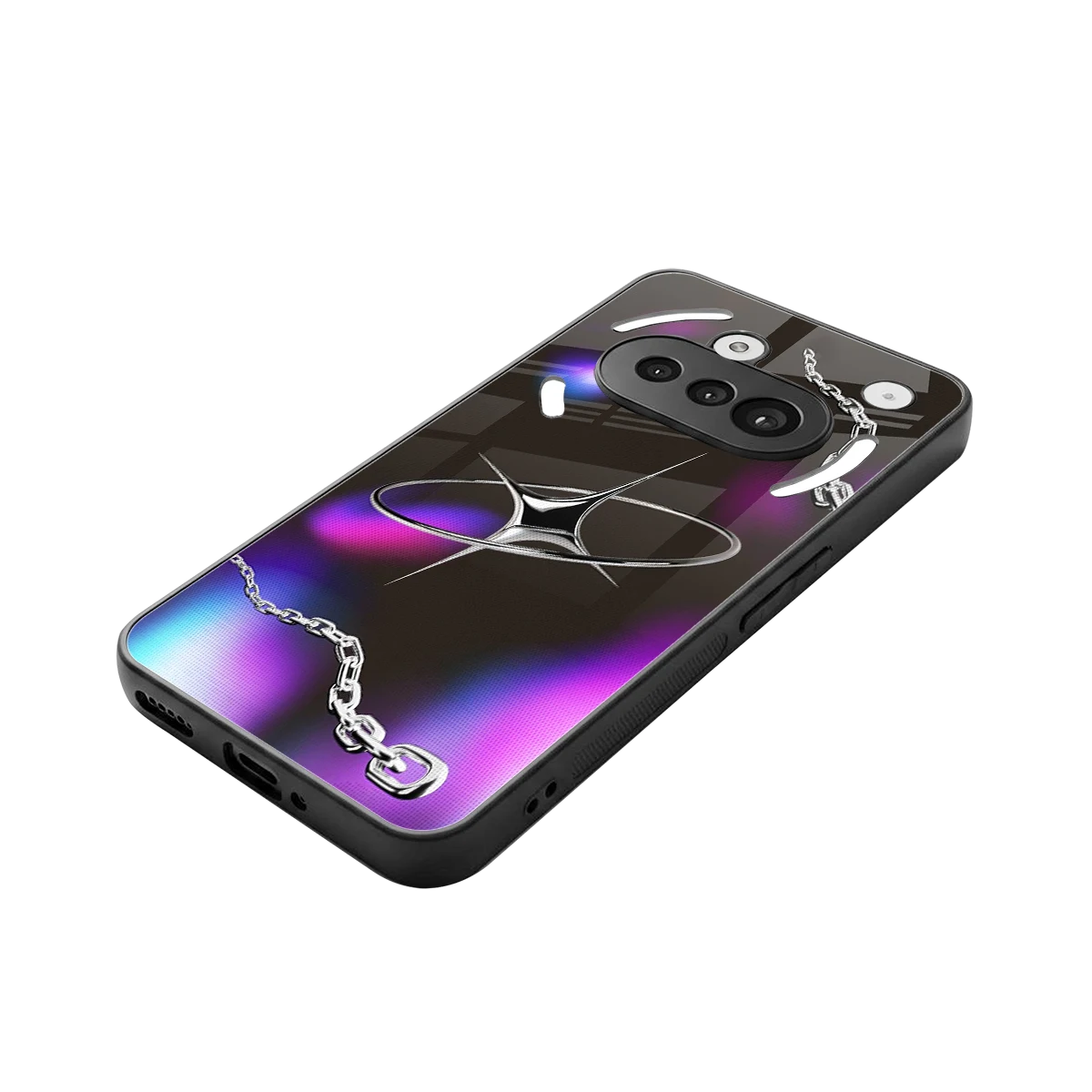Star Luxe stylish phone case for nothing phone 3a | glossy glass and slim fit