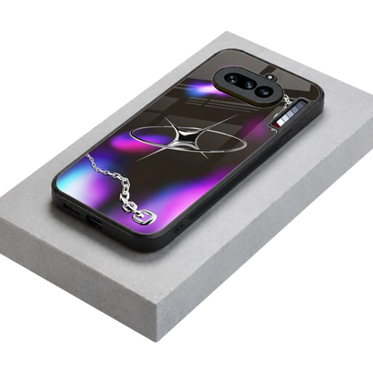 Star Luxe stylish phone case for nothing phone 4a | glossy glass and slim fit