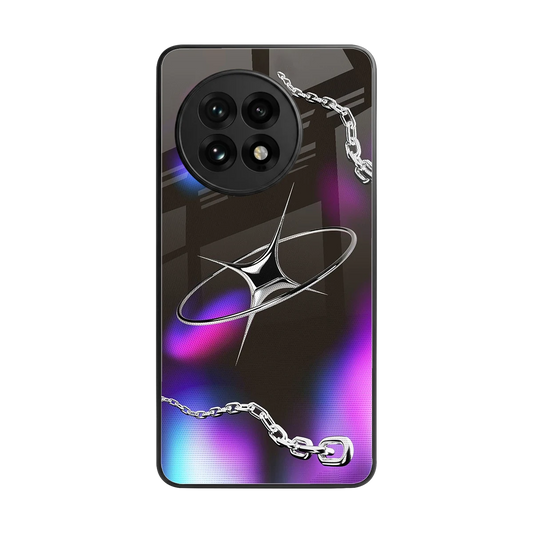 Star Luxe back phone cover | glass case for oneplus 13r