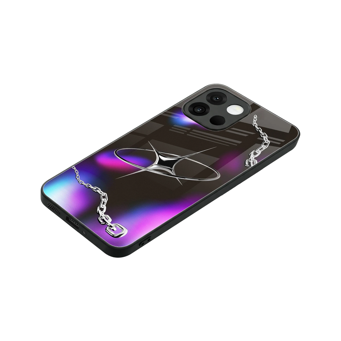 Star Luxe stylish phone case for oneplus 13s | glossy glass and slim fit