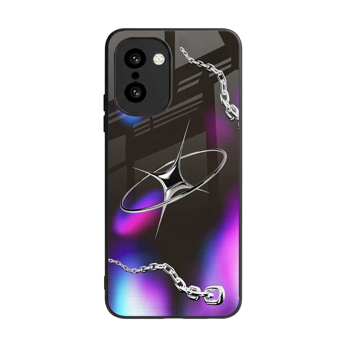 Star Luxe back phone cover | glass case for oneplus 15r
