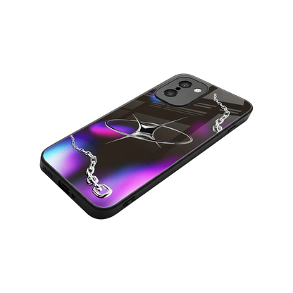 Star Luxe stylish phone case for oneplus 15r | glossy glass and slim fit
