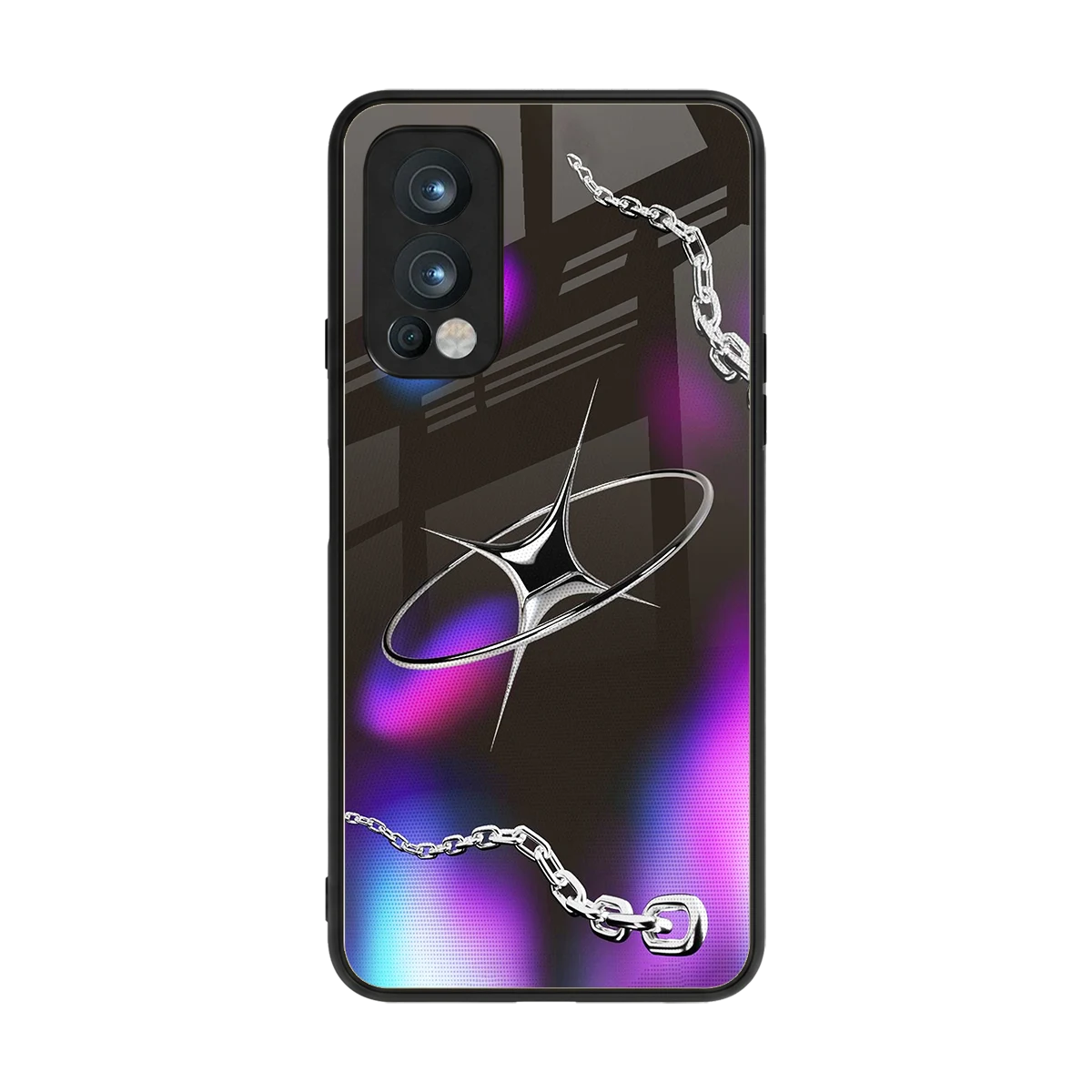 Star Luxe back phone cover | glass case for oneplus nord 2