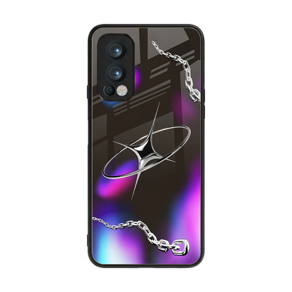 Star Luxe back phone cover | glass case for oneplus nord 2