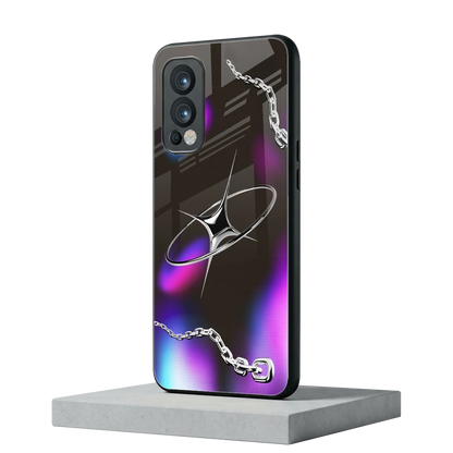 Star Luxe oneplus nord 2 mobile cover | shockproof glass phone case