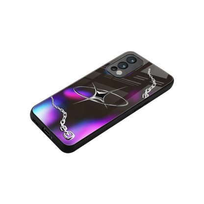 Star Luxe stylish phone case for oneplus nord 2 | glossy glass and slim fit