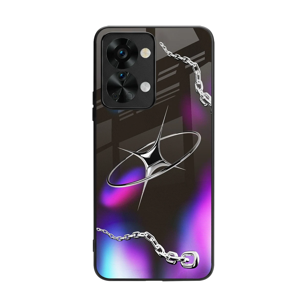 Star Luxe back phone cover | glass case for oneplus nord 2t