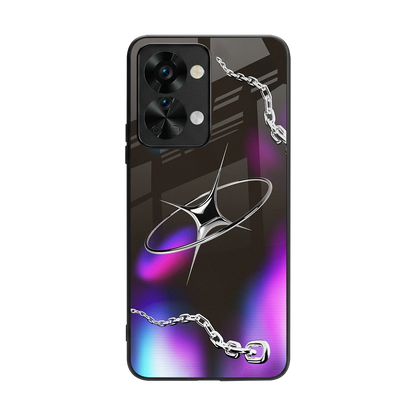 Star Luxe back phone cover | glass case for oneplus nord 2t