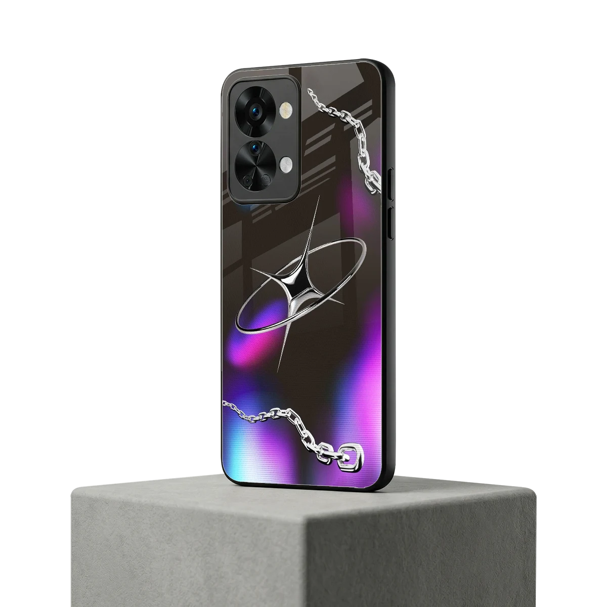 Star Luxe oneplus nord 2t mobile cover | shockproof glass phone case