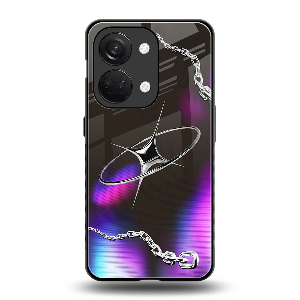 Star Luxe back phone cover | glass case for oneplus nord 3