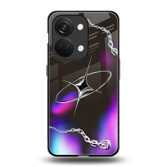 Star Luxe back phone cover | glass case for oneplus nord 3