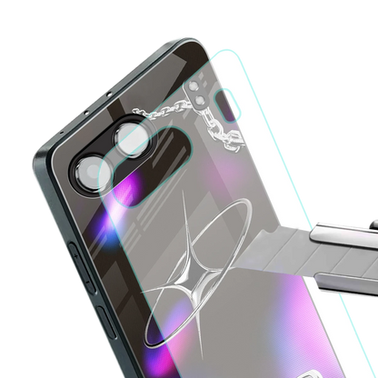 Star Luxe stylish phone case for oneplus nord 4 | glossy glass and slim fit