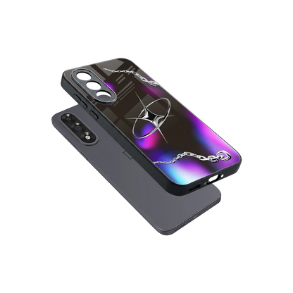 Star Luxe sleek oneplus nord 5 cover with tempered glass back and TPU edges