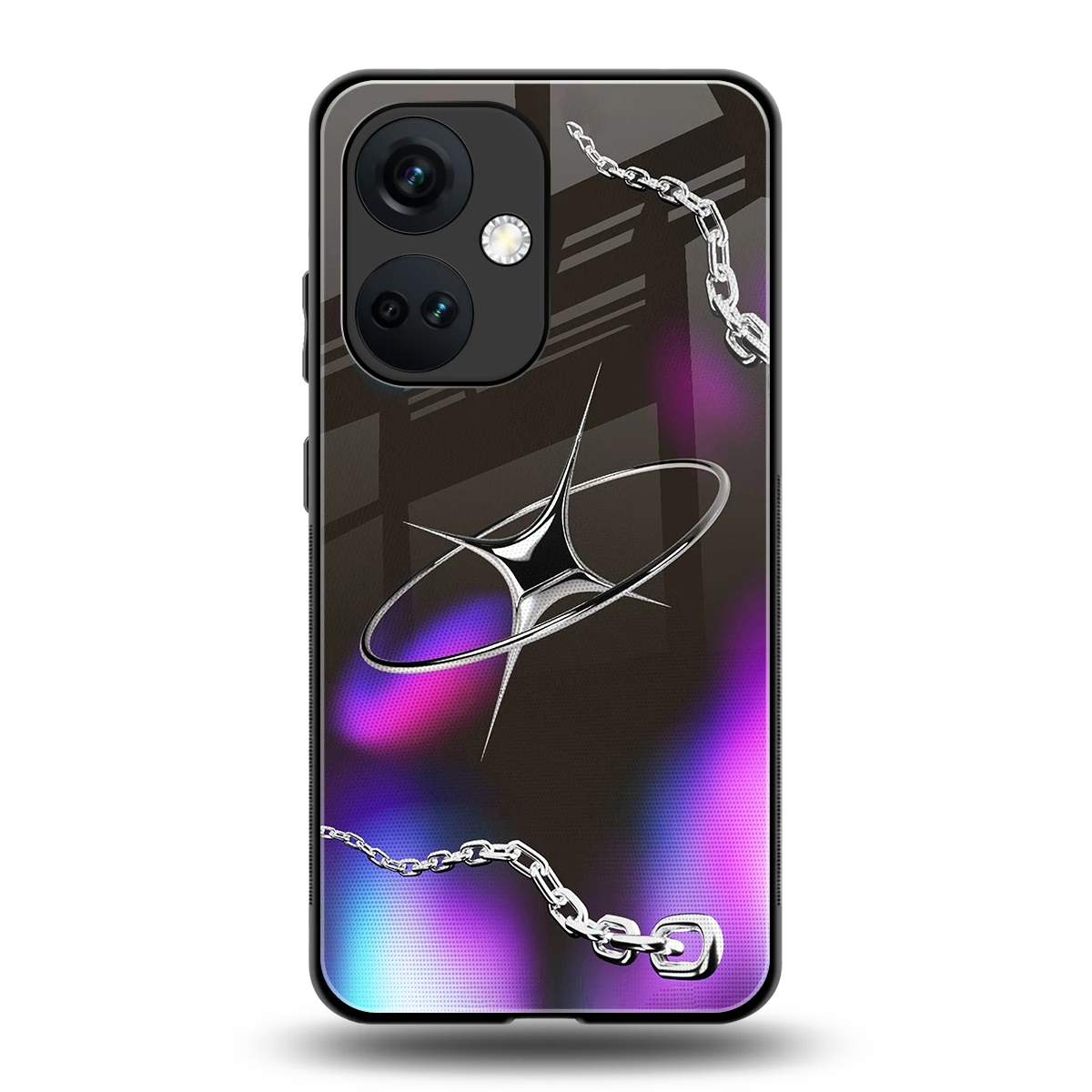 Star Luxe back phone cover | glass case for oneplus nord ce 3
