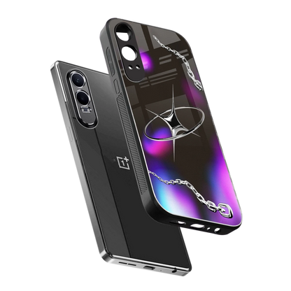 Star Luxe sleek oneplus nord ce 4 lite cover with tempered glass back and TPU edges