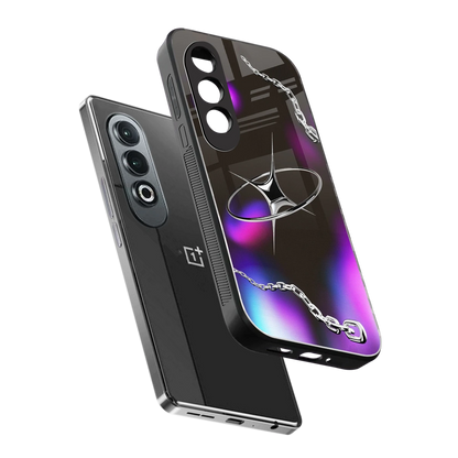 Star Luxe sleek oneplus nord ce 4 cover with tempered glass back and TPU edges