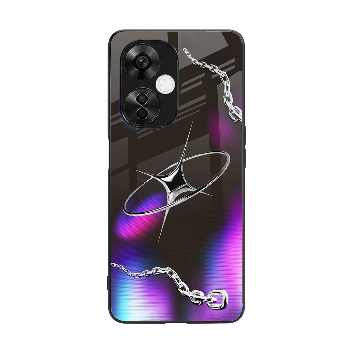 Star Luxe back phone cover | glass case for oneplus nord ce 3 lite