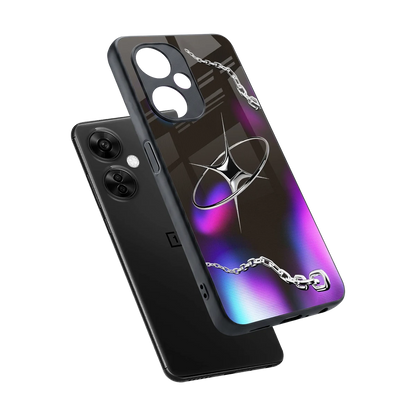 Star Luxe sleek oneplus nord ce 3 lite cover with tempered glass back and TPU edges