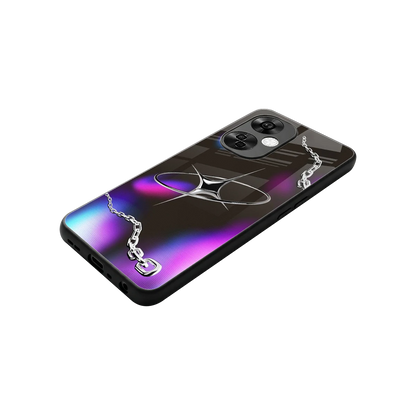Star Luxe stylish phone case for oneplus nord ce 3 lite | glossy glass and slim fit