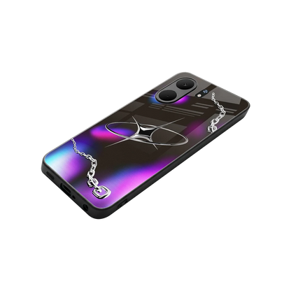 Star Luxe stylish phone case for oppo a5x 5g | glossy glass and slim fit