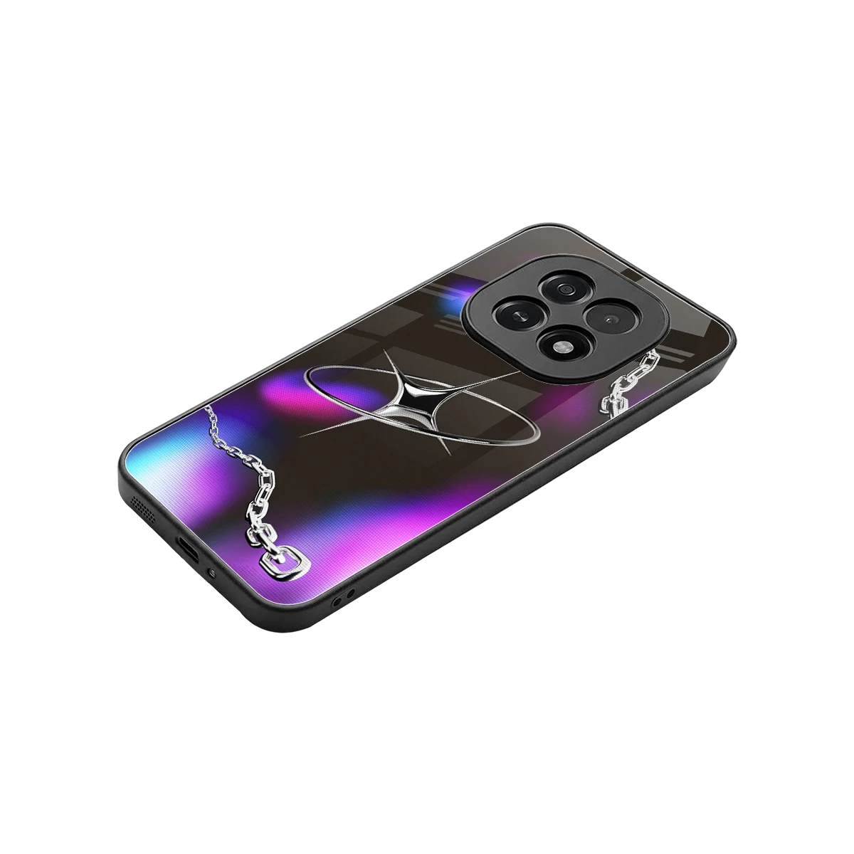 Star Luxe stylish phone case for oppo f29 5g | glossy glass and slim fit