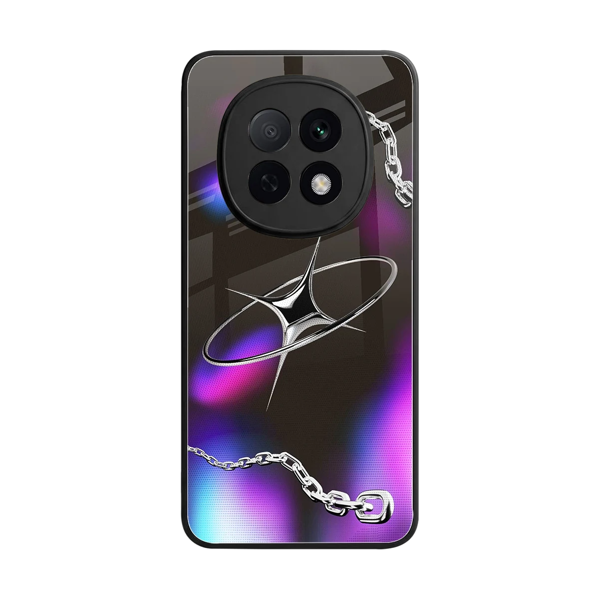 Star Luxe back phone cover | glass case for oppo f29 pro 5g