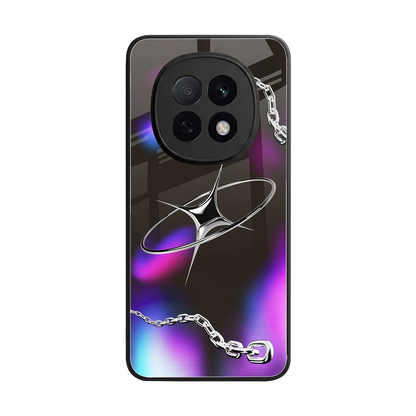 Star Luxe back phone cover | glass case for oppo f29 pro 5g