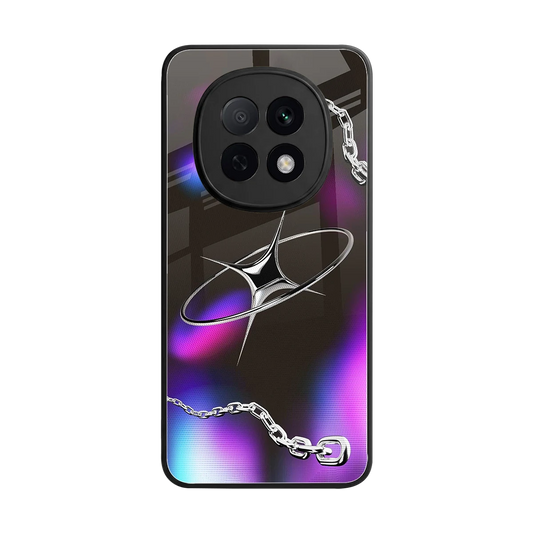 Star Luxe back phone cover | glass case for oppo f29 pro 5g